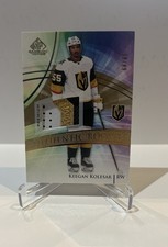 2020-21 SP Game Used Keegan Kolesar Gold Authentic Rookies Patch /65
