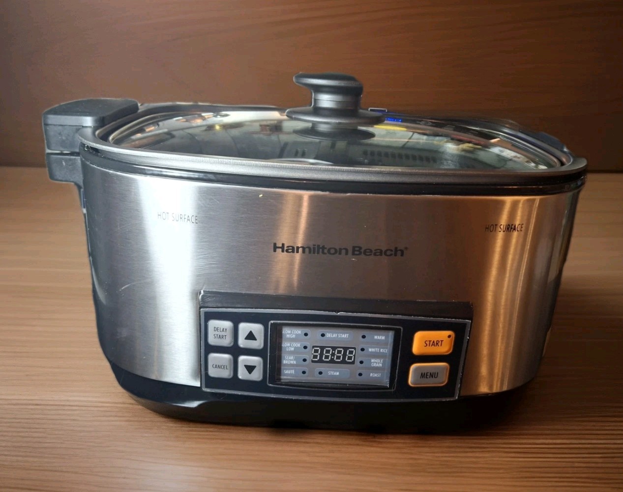 Hamilton Beach 33065  6 Quart 9-in-1 Multicooker Slow Cooker