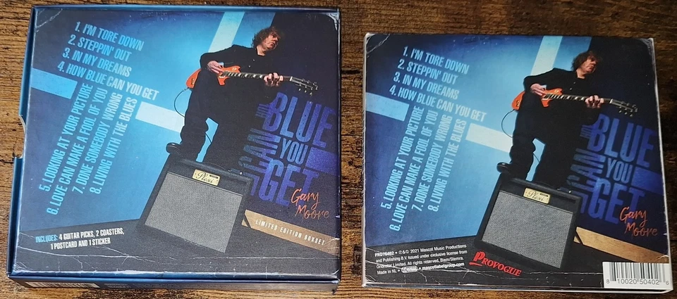 GARY MOORE - HOW BLUE YOU CAN GET limited Edition Box-Set - Bild 3 von 3