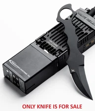 Stroup Knives Arctic Fox Fixed Knife 2.5" Full Tang Stainless Steel Construction