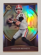 2022 Bowman University Chrome Football Invicta Insert #BI-17 Stetson Bennett
