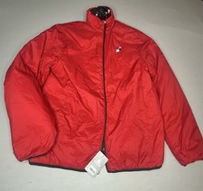 Disney Minnie Mouse Reversible Puffer Jacket Red/Black Polka Dot