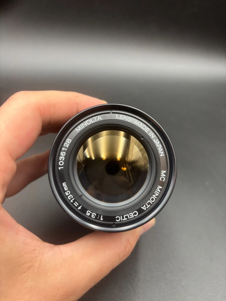 Minolta f/3.5 Camera Lenses 135mm Focal for sale | eBay
