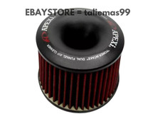 Apexi Style Power Intake Dual Funnel Air Filter Flange 76mm 3 Inlet Universal Apexi Style Power Intake Dual Funnel Air Filter Flange 76mm 3 Inlet Universal