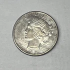 1923 Peace Dollar $1 Silver Coin Circulated Business Strike Uncertified