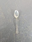 Gorham 1899 Antique OLD LOGO Buttercup Sterling Teaspoon 5 7/8" Lion Anchor DENT