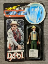 1987 7th Seventh Doctor DR. Who Vintage Action Figure, Carded, Dapol