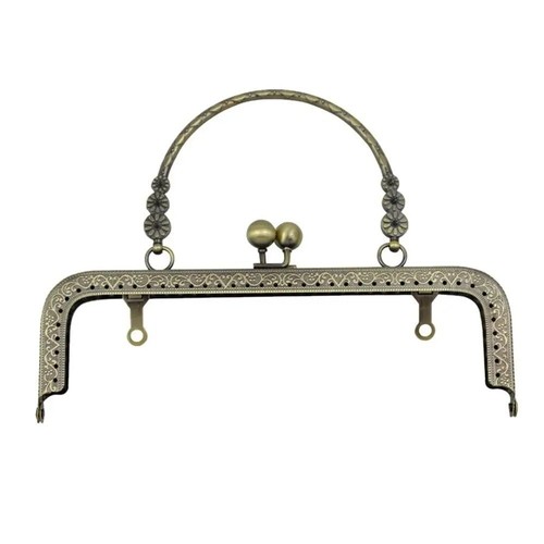 Bag Lock Metal Purse Frame Kiss Clasp Closure Clutch Purse Clasp Bags Hardware - Picture 9 of 11
