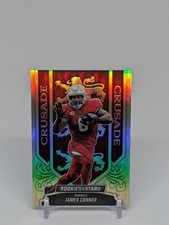 2023 ROOKIES & STARS🔥JAMES CONNER🔥RARE SILVER PRIZM🔥MINT?!🔥CRUSADE🔥#1🔥📈