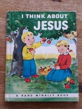 1958 Elf Book I Think About Jesus By Kate Smallwood Illustrated by Esther Friend