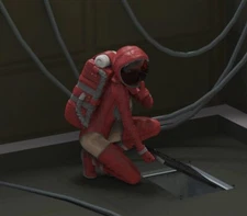 Unpainted 1/24 Sexy Modern Space Ranger Girl Resin Figure Model Kit Unassembled