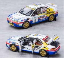 SunStar 1:18 Subaru Impreza WRC 1997 5 Halkidiki Diecast Model Car Toys Gifts
