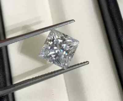 1.27 Cts PRINCESS Cut IGI Certified Lab Grown CVD Diamond D Color VS1 Clarity