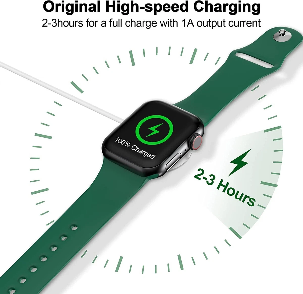 Alloy Apple Watch Charger Magnetic Fast Charging Cable for watch 1