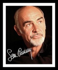 Sean Connery Autograph Signed & Framed Photo