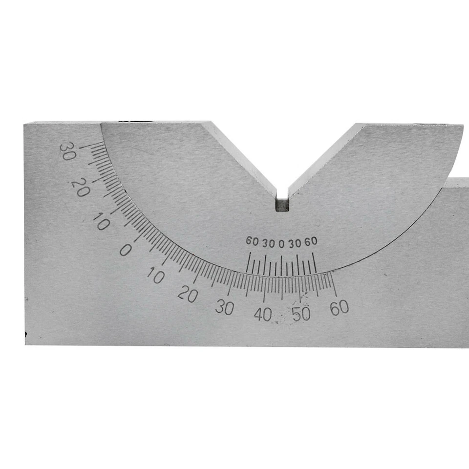 0-60 Degree Precision Gauge Adjustable Angle V Block Milling Tool 3"x 1"x 1-1/4" - Image 4 of 4