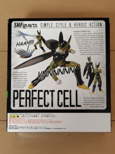 Figura de acción S.H Figuarts Dragon Ball Z: PERFECT CELL 160 mm Bandai Japón nueva - Imagen 2 de 7