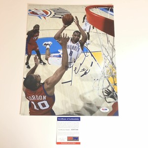 russell westbrook autographed basketball