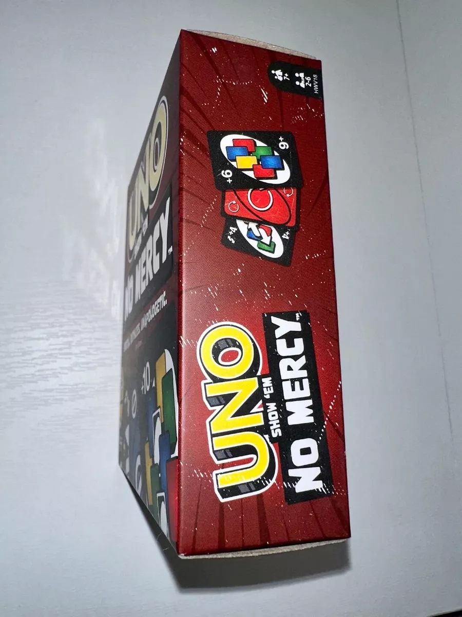 UNO Show Em NO MERCY Card Game New Sold Out TikTok 2023 IN HAND SEALED