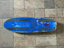 Vintage A.L.S. Industries California Free Former Skateboard Blue Wood USA