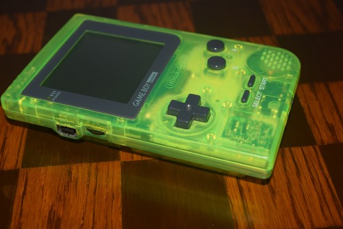 Nintendo Game Boy Pocket Extreme Green Translucent Console - Tested - Picture 5 of 5