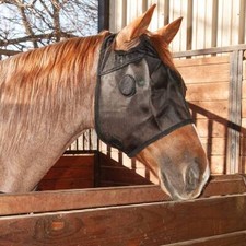 Classic Equine Magntx Mask One Size Black