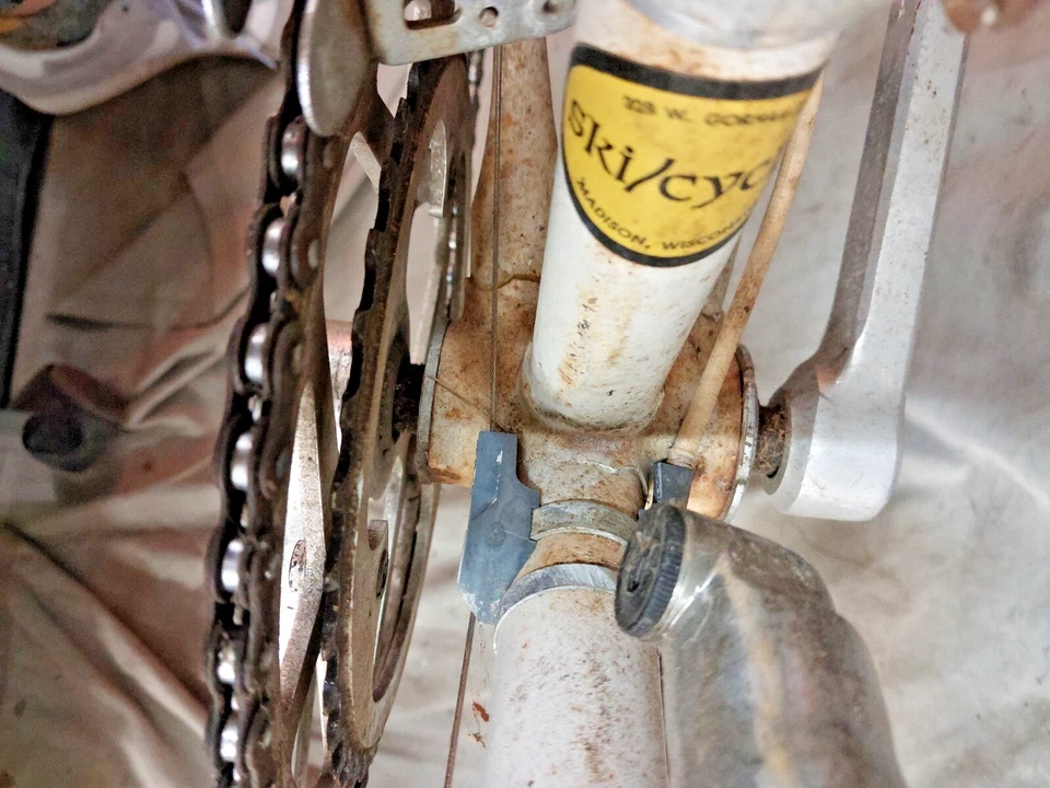 1974 Gitane Champion du Monde Touring Rennrad 51 cm klein Chromoly USA Versender! - Bild 4 von 4