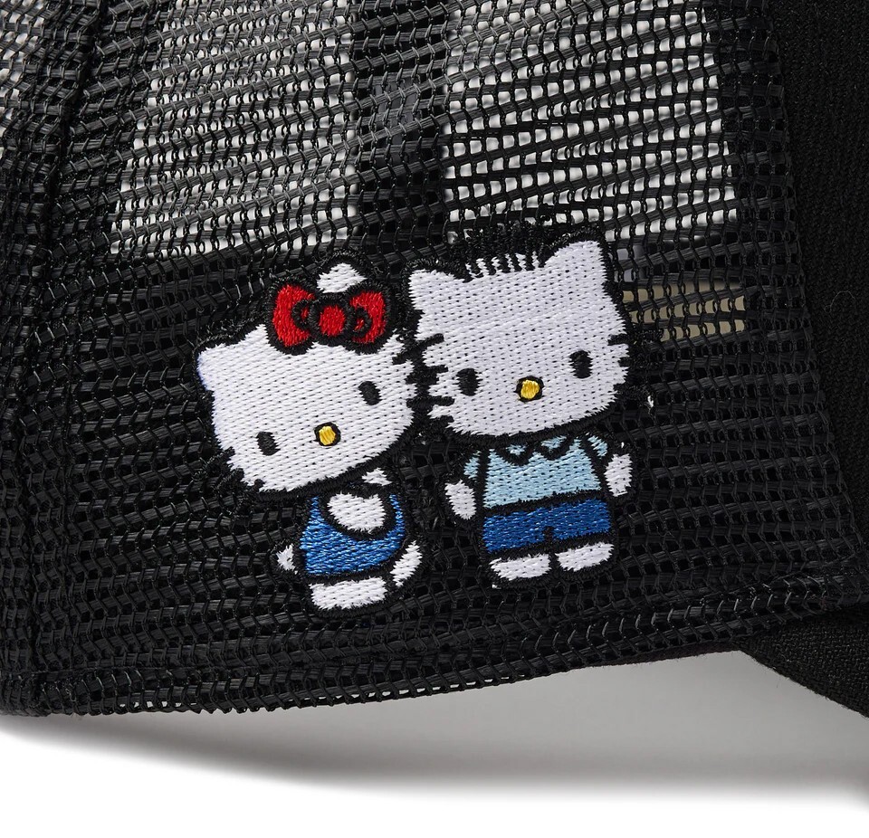 帽子 NEW ERA 9FORTY A-Frame HELLO KITTY NEW ERA 9 Forty A-Frame Tracker Cap HELLO KITTY Rhinestone