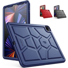 Galaxy Tab S7 FE 2021 Tablet Case Silicone Shockproof Cover with S Pen Holder