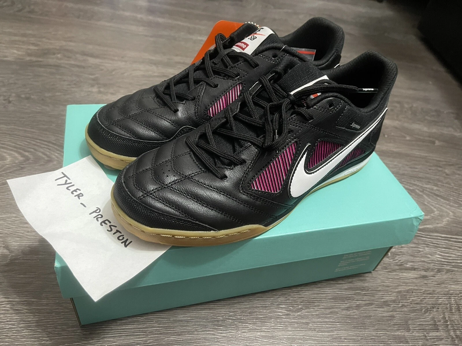 Nike SB Gato Quickstrike Supreme 10 boîte noire DB logo S