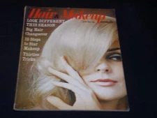 1968 FALL HAIR & MAKEUP TRENDS MAGAZINE - NICE COVER AND PHOTOS - L 4322