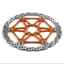 Hope 203mm 6 Bolt Vented V4 Disc Rotor Orange - Brand New