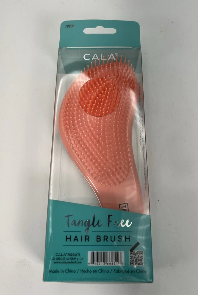 ¡NUEVO! CALA Tangle Free Cepillo de pelo-cepillo desenredador (Boston Terrier) Foto 3 de 4