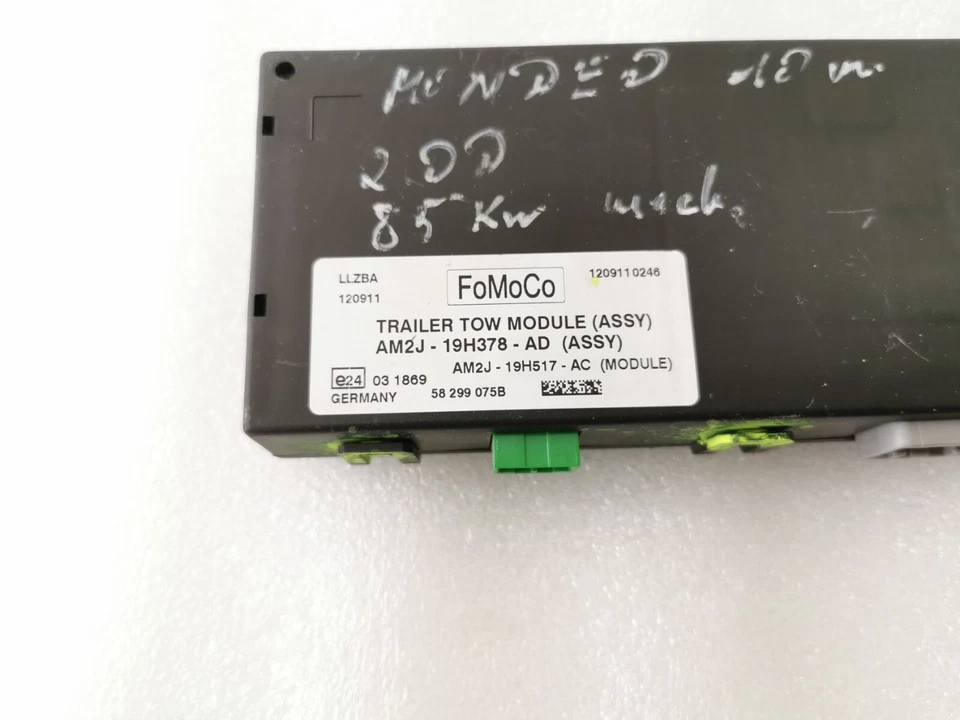 Centralina gancio di traino Ford S-Max WA6 dispositivo di collegamento relè frecce AM2J-19H378-AD - Immagine 3 di 4