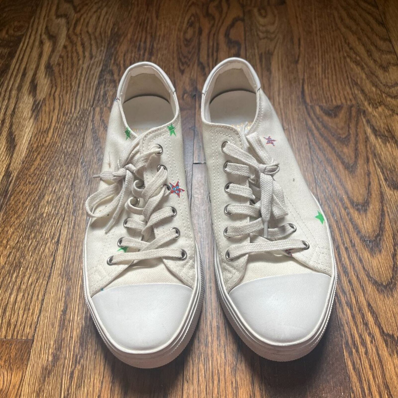 Sneakers Saint Laurent Saint Laurent Bedford stampa a stella 7 5