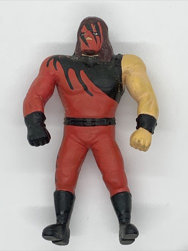 JUSTOYS WWF BEND EMS KANE BENDABLE WWE OFFICIAL AC...
