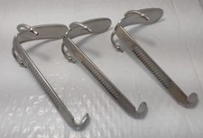 Lot Of 3 Karl Storz Davis-Meyer Tongue Blades Instruments 743925, 743930, 743935