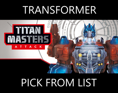 Transformers TCG Titan Masters Attack Wave 5 Transformer - Pick From List