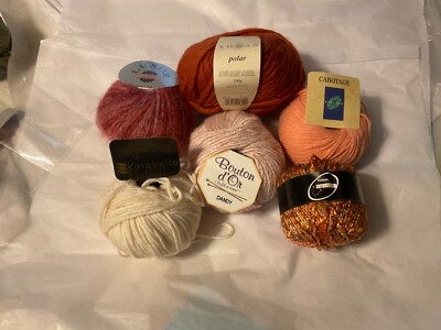 Doberman Fall yarn group-Bouton D or, Luxor, Rowan +