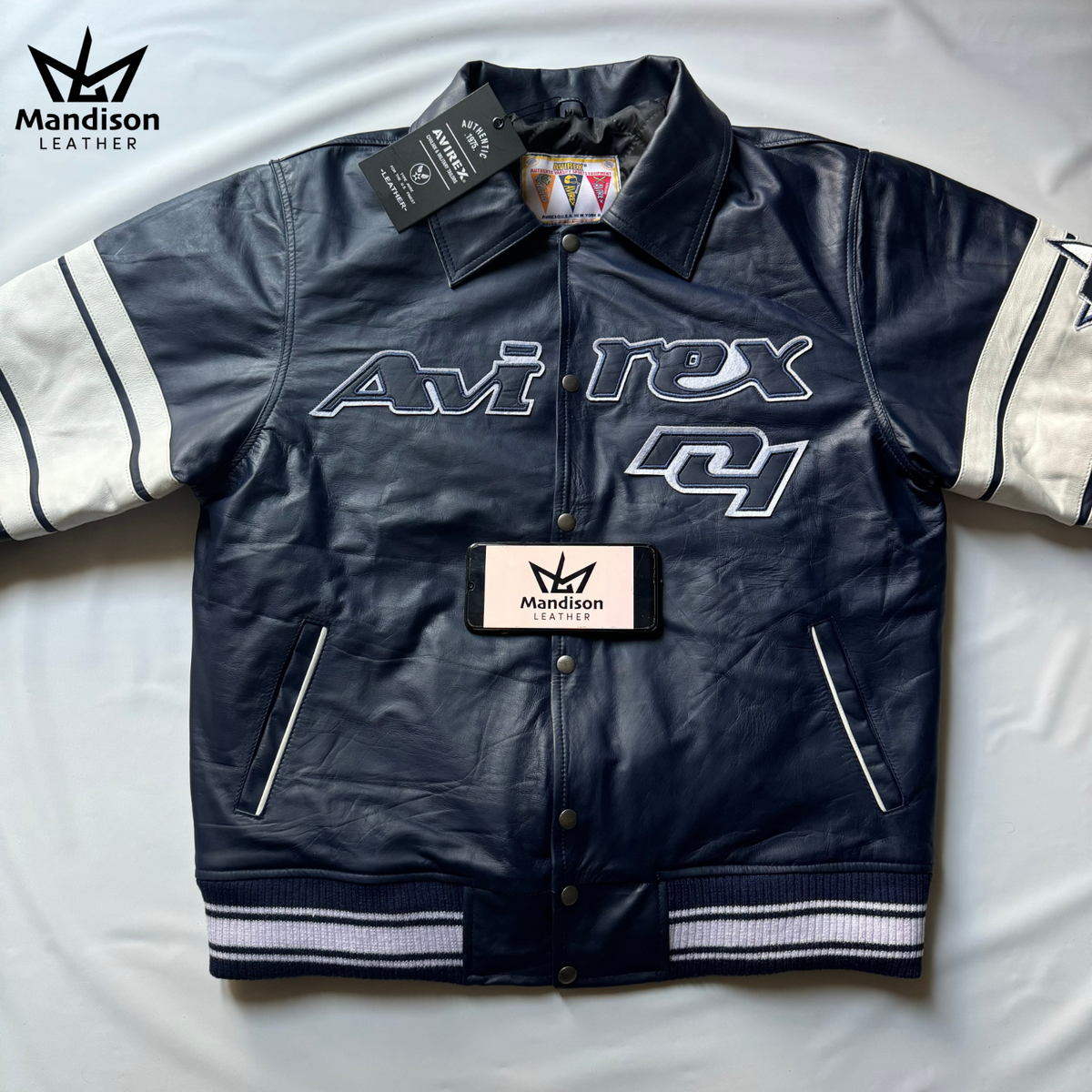 AVIREX レザージャケット Avirex Bronx Jacket, Avirex Limited Edition City Series
