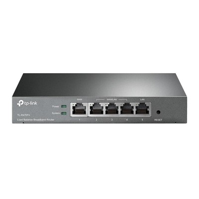 TP-Link TL-R470T+ 768127 5-port Multi-Wan Router Small Office and Net Cafe C ~E~
