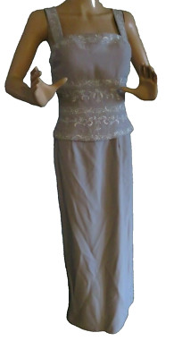 MONTAGE By Mon Cheri Mother of the Bride 2 pcs.    dress and Jacket Gown  6   8