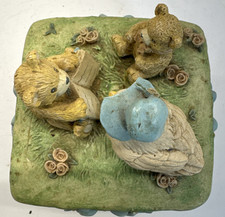TERRAGRAFICS VINTAGE - BEAR, GOOSE,  FLOWER BABY PHOTO BOX