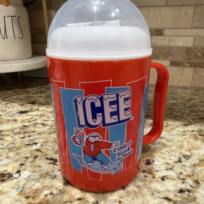 NEW NO BOX ICEE SLUSHIE MAKING CUP MUG MAKER MISSING SPOON/STRAW FREE SHIP