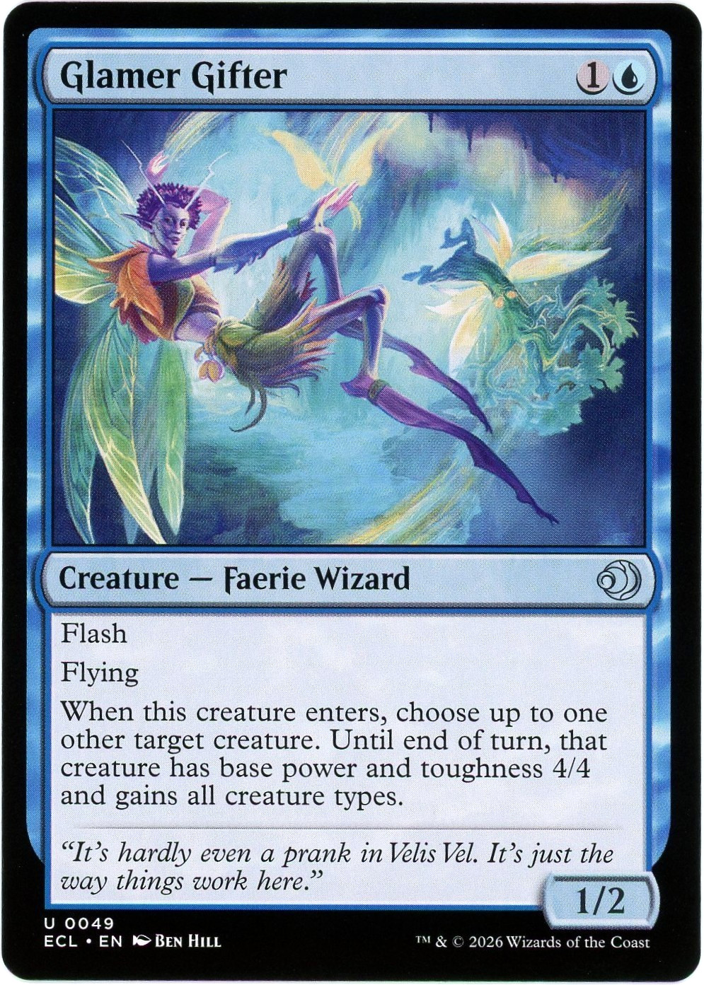 Glamer Gifter - 0049 - Lorwyn Eclipsed ECL - MTG - NM/M