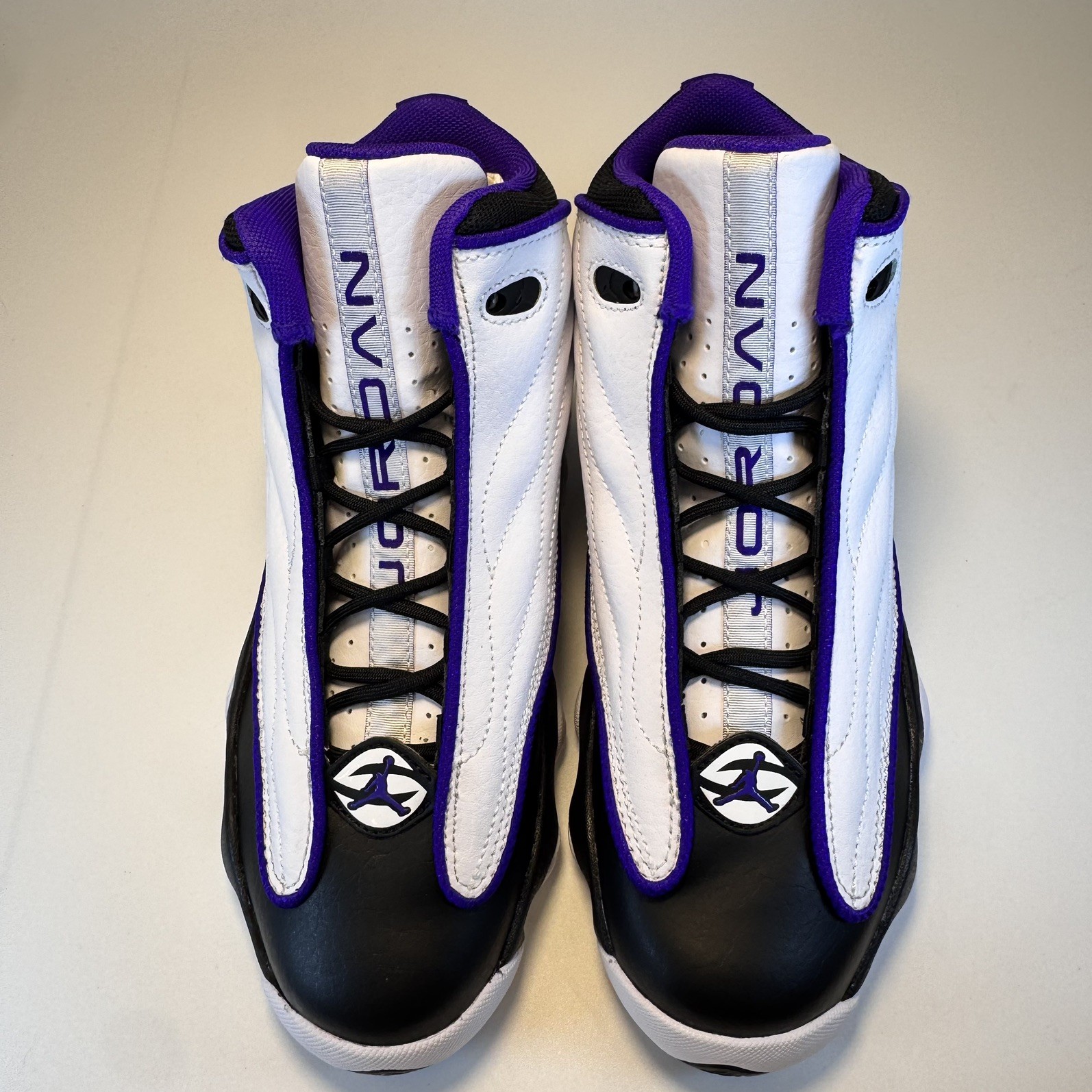 Nike Air Jordan Pro Strong Electro Purple/White Size 5Y fits Woman's 6.5 thumbnail 5