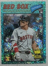 ROMAN ANTHONY Aqua Sparkle Rookie! 2026 TOPPS HERITAGE #86 Rc RED SOX
