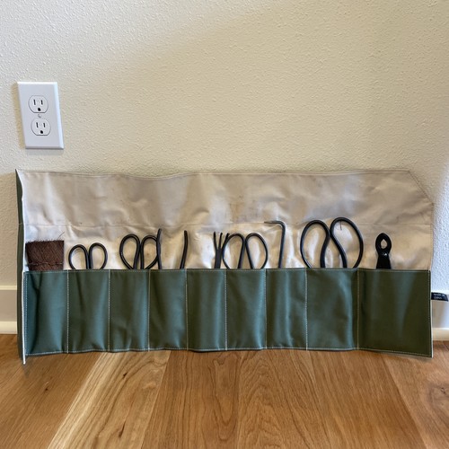 Bonsai Tools In Wrapping Case