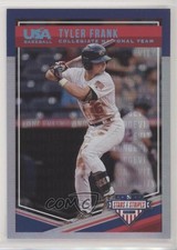 2018 USA Baseball Stars & Stripes Longevity Holo Foil 23/99 Tyler Frank #26 0u2j