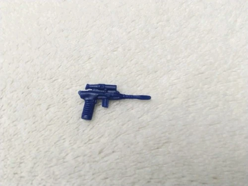 GI JOE 1983 DESTRO PISTOL GUN BLUE FROM BATTLE GEAR PART ACCESSORY